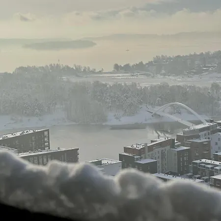 Luxury Skyscraper Apartment With Amazing View Over Helsinki Extérieur photo