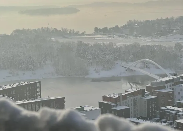 Luxury Skyscraper Apartment With Amazing View Over Helsinki