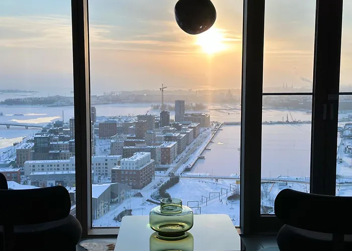 Luxury Skyscraper Apartment With Amazing View Over Helsinki